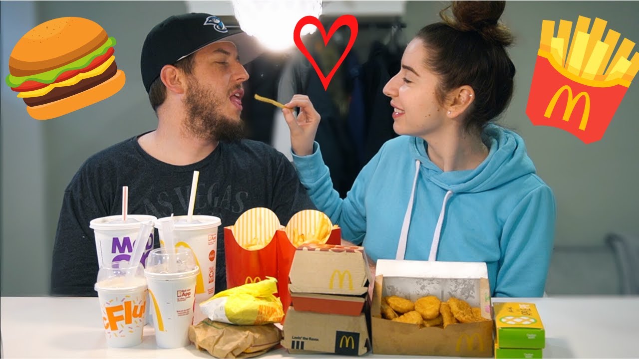 ASMR McDonalds Mukbang [Chicken Nuggets, Double Big Mac, McFlurry, McChicken, Apple Pies]
