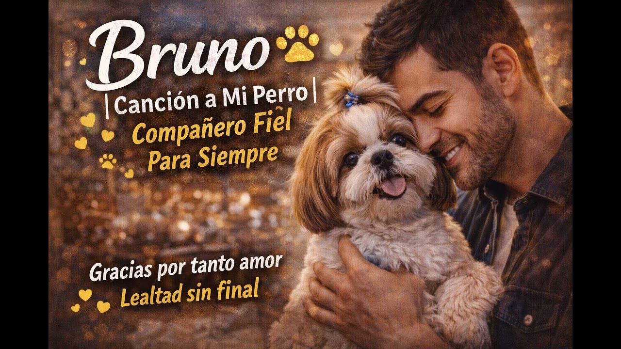 Bruno 🐾 | Canción a Mi Perro | Compañero Fiel Para Siempre