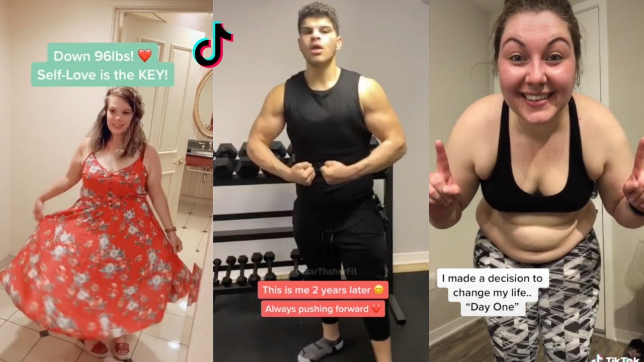 Weight Loss Glow Up Before and After | Tiktok Compilation #1