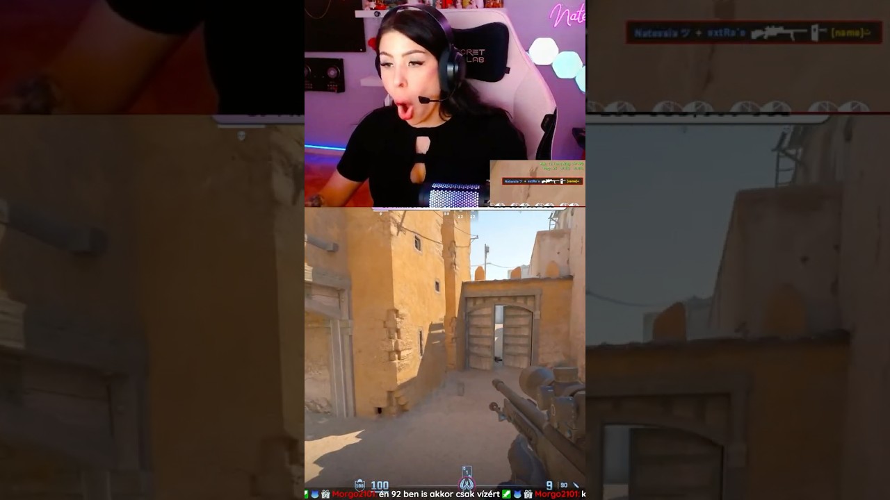 Sosem &aacute;rt egy kis gyakorl&aacute;s.. 🤫 #natessia #twitch #magyarstreamer #cs2 #csgo