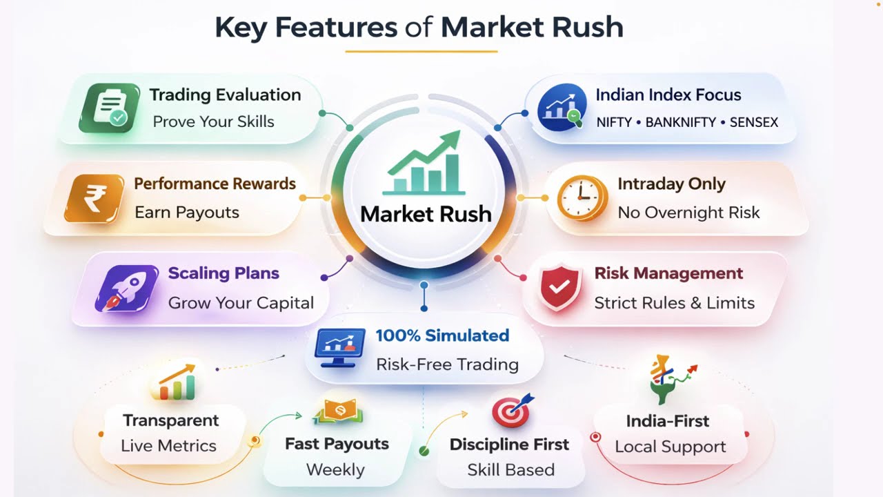Market Rush Prop Firm and How It Works | Get Funded with Simulated Trading