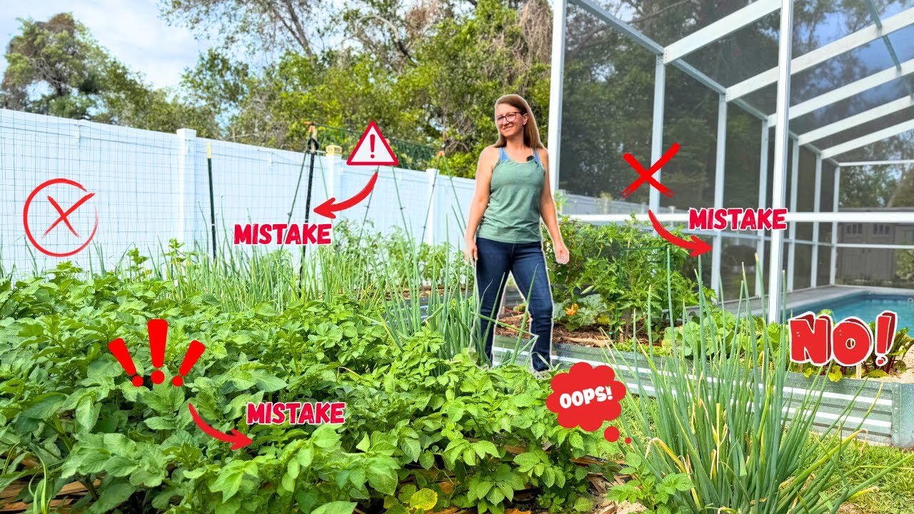 5 Huge Gardening Mistakes & What I Learned: Spring Garden Tour
