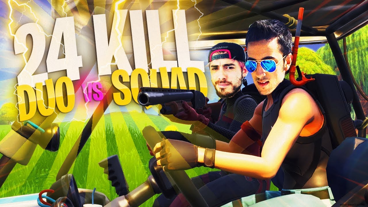 24 KILL DUO VS SQUAD con Power