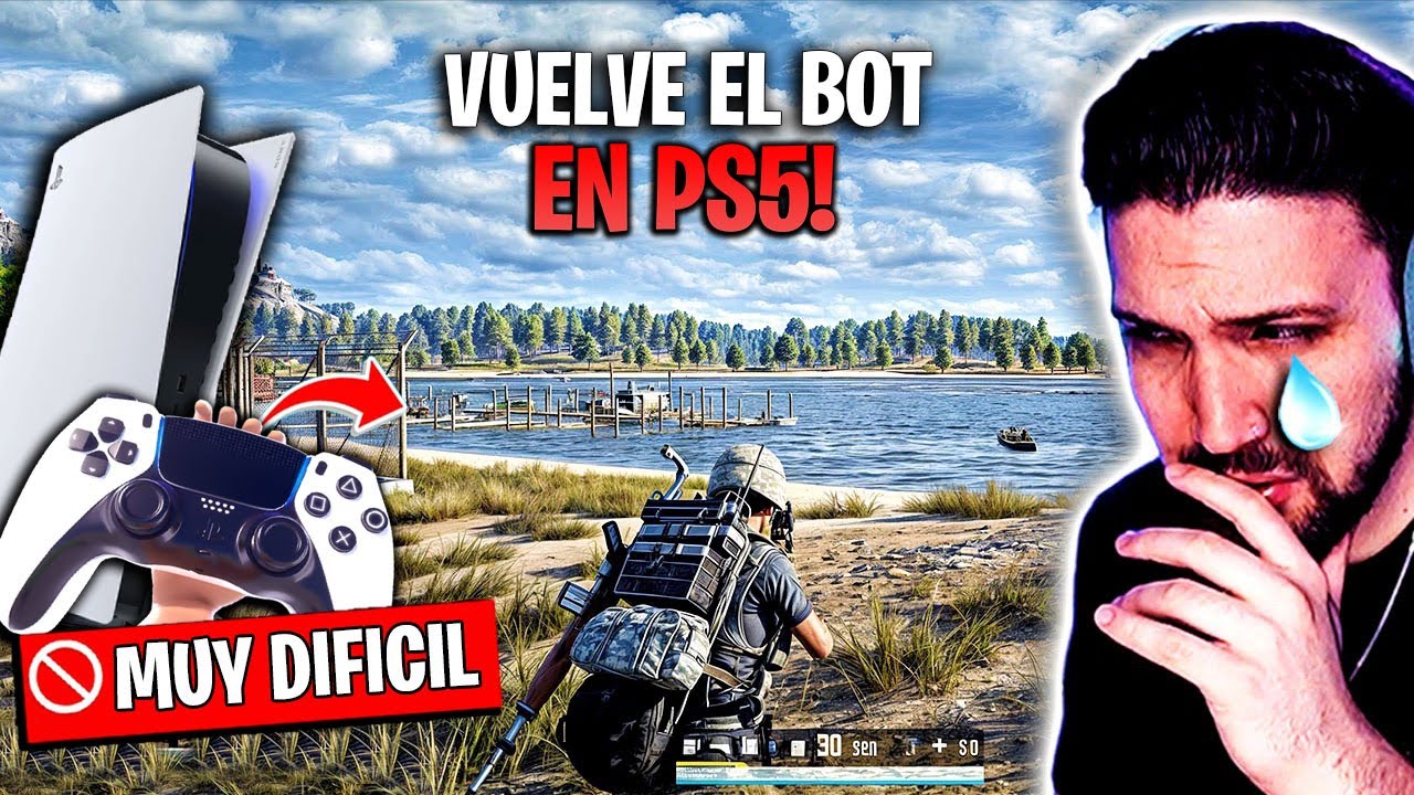 MI SEGUNDA VEZ JUGANDO PUBG en PS5 😂 VUELVE EL BOT de las CONSOLAS! Parte 2