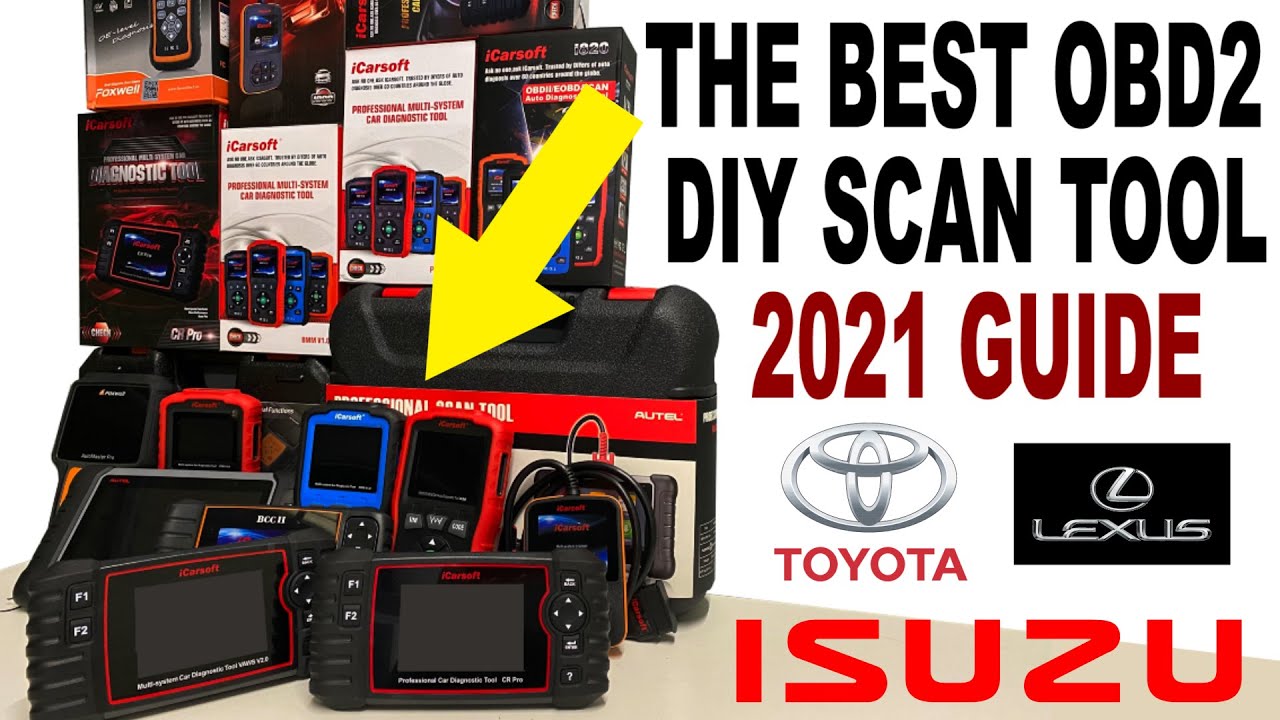 These are the best Toyota, Lexus & Isuzu OBD2 Diagnostic Scan Tools Scanners in 2021 & 2022