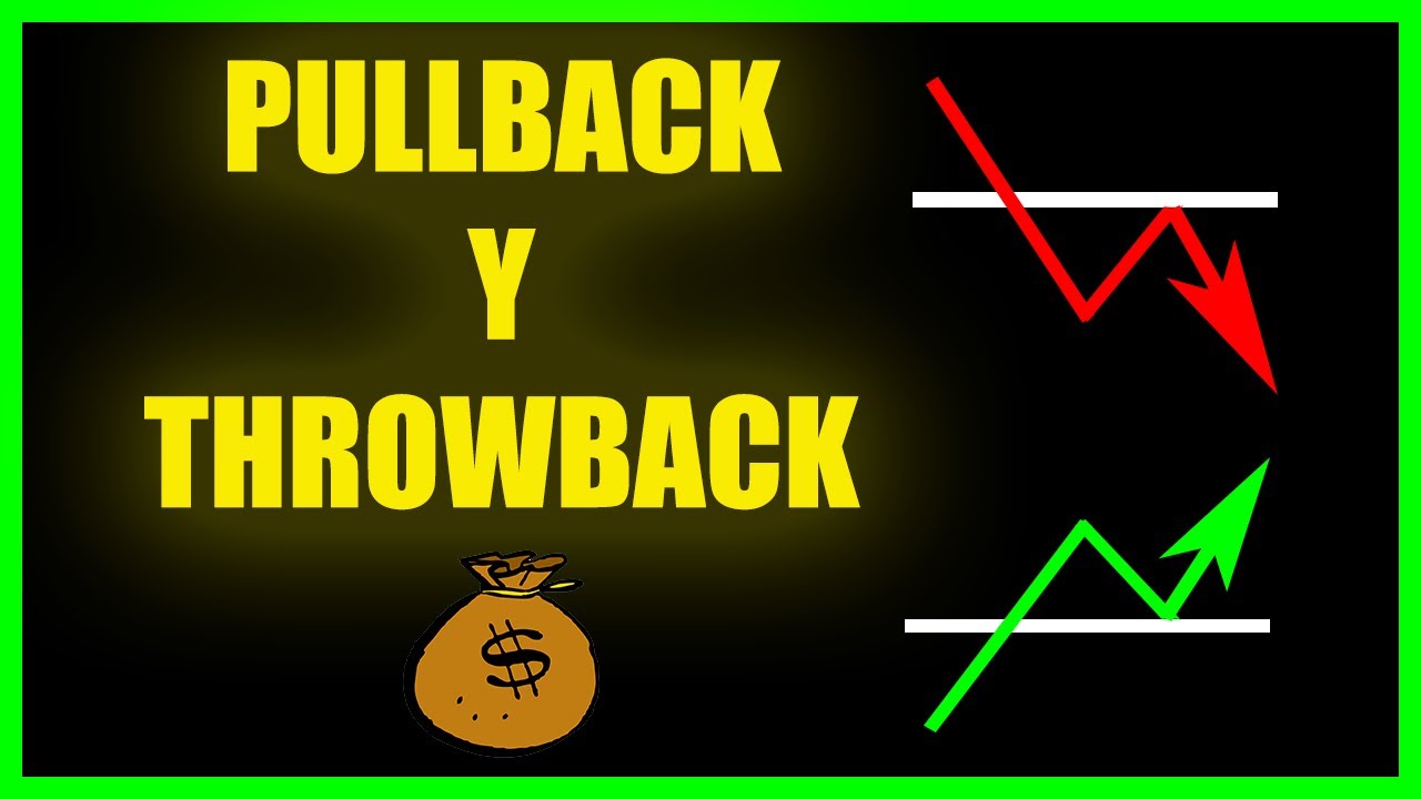 PULLBACK Y THROWBACK | GANA MÁS PLATA Y PERDE MENOS | Análisis Técnico
