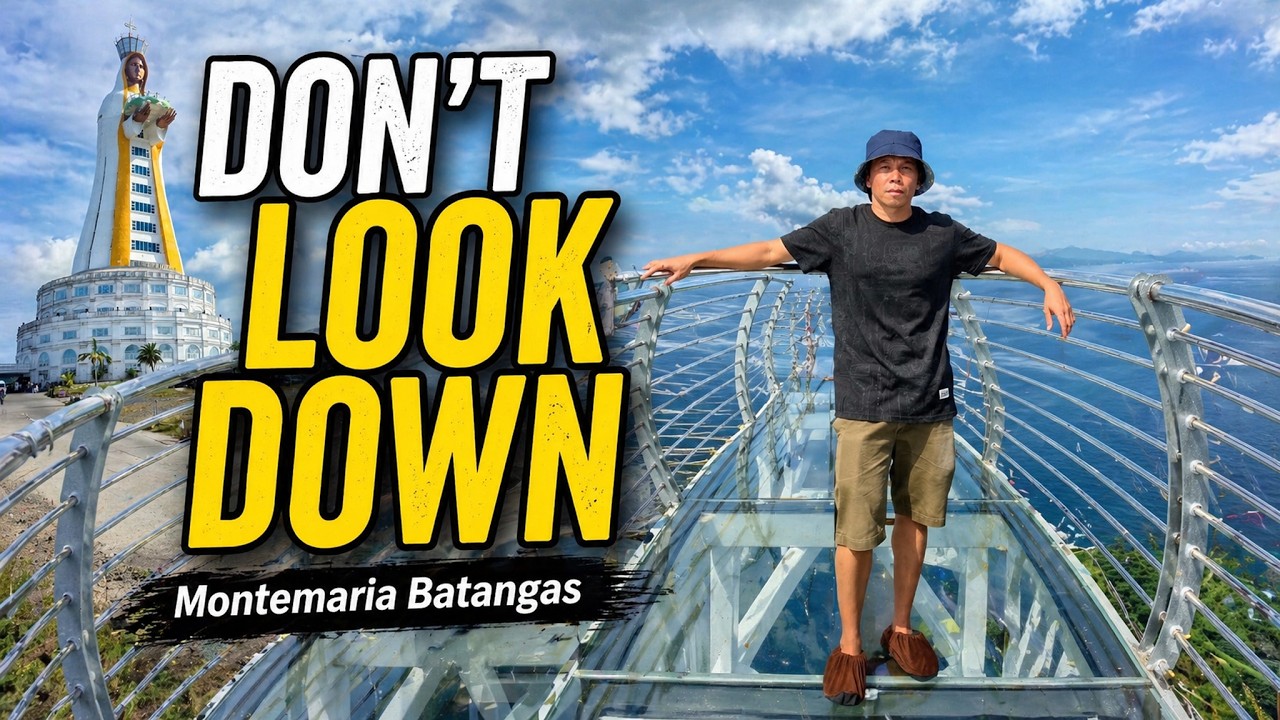Walking on Glass Above the Sea | Miralce Glass Walk at Montemaria