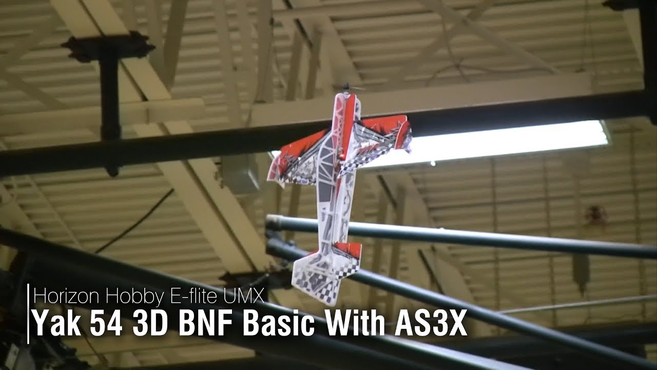 Horizon Hobby E flite UMX Yak 54 3D BNF Basic With AS3X