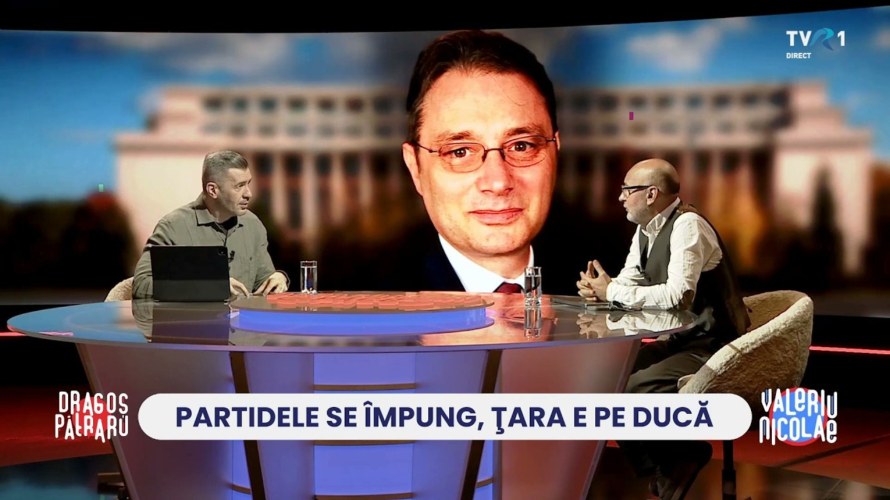 Dezacorduri de pace cu Dragoş Pătraru şi Valeriu Nicolae: Partidele se &icirc;mpung, ţara e pe ducă(@TVR1)