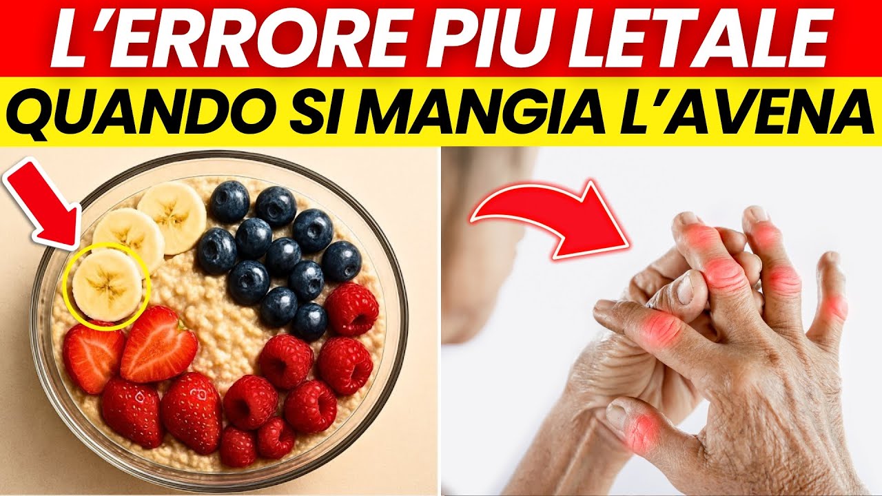 I 4 CLAMOROSI ERRORI con l’avena che commetti ogni mattina!