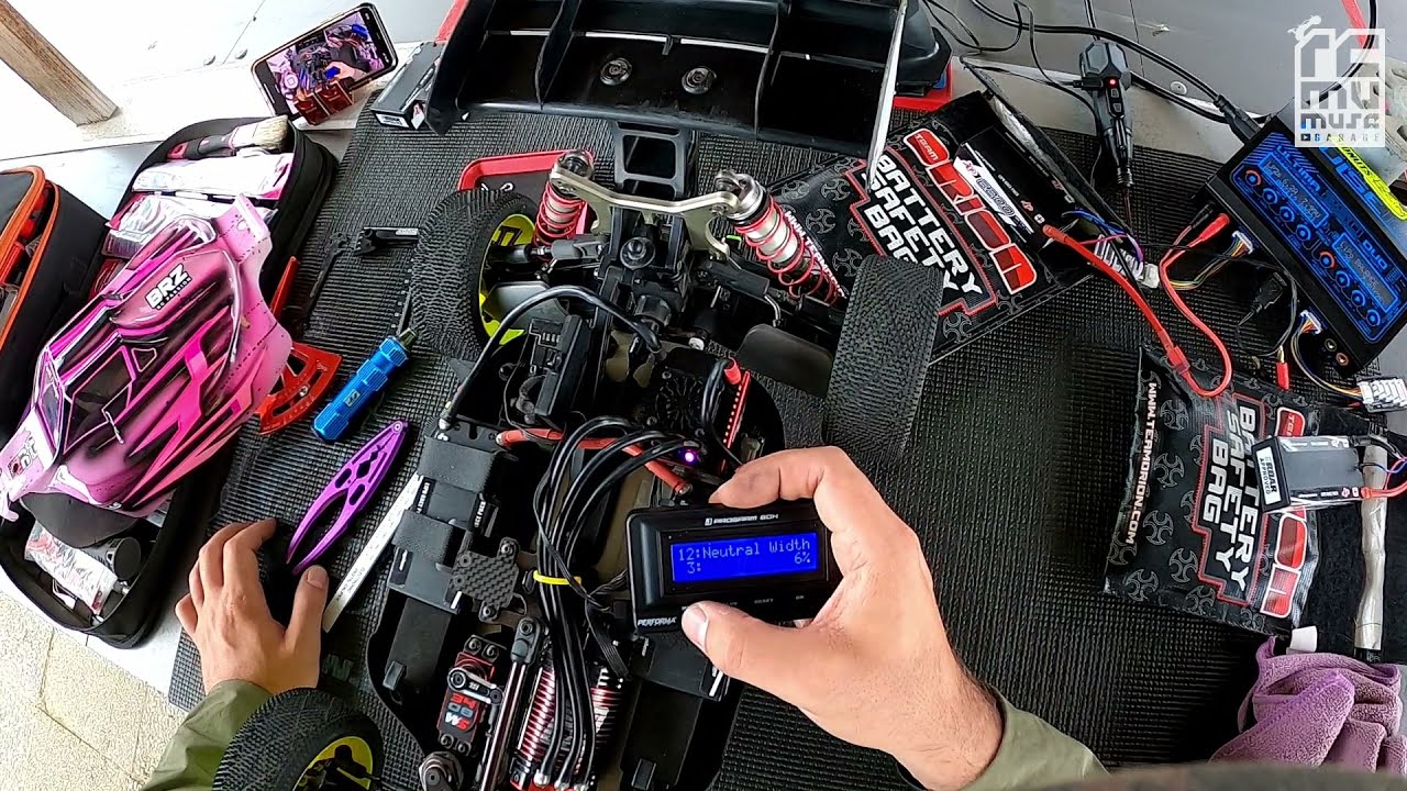 Kyosho MP10e Part 2 au CMCT on a durcit les amortos
