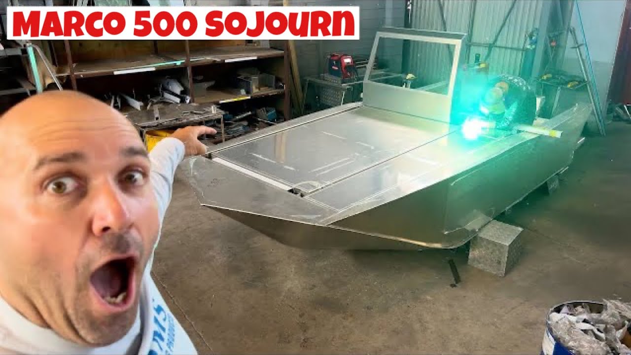 Building a Custom Boat. Brand New Design. For Accessing Land Based Fishing Spots.