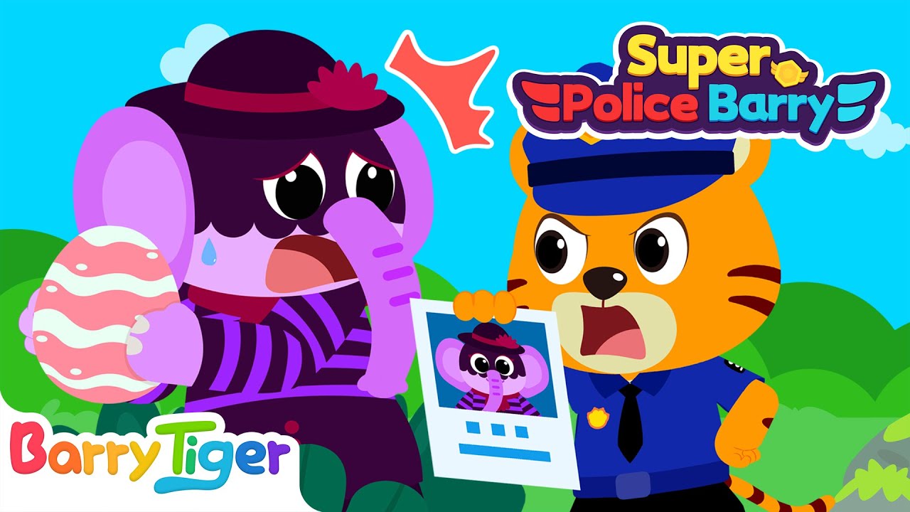 Oh No! Pterosaur’s Egg Has Gone Missing!🥚| Dinosaur for Kids | Police Cartoons | BarryTiger