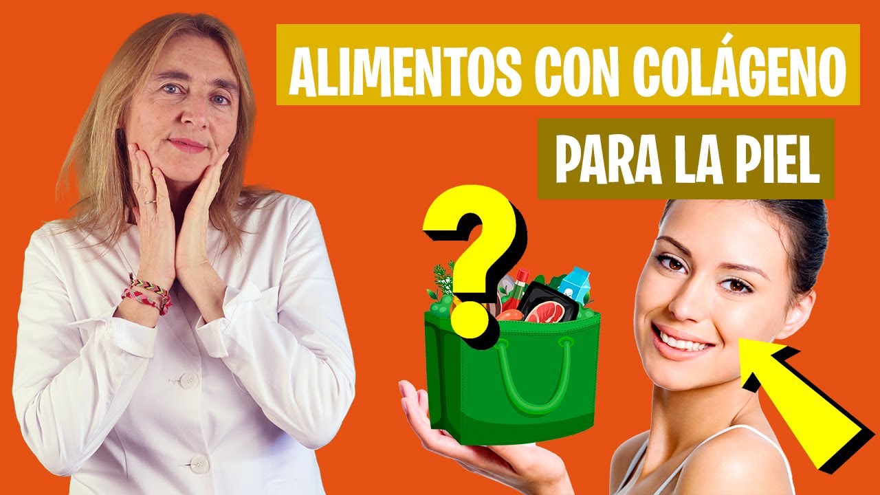 ALIMENTOS para TENER una BUENA PIEL | Alimentos con colágeno natural | Nutrición y Salud