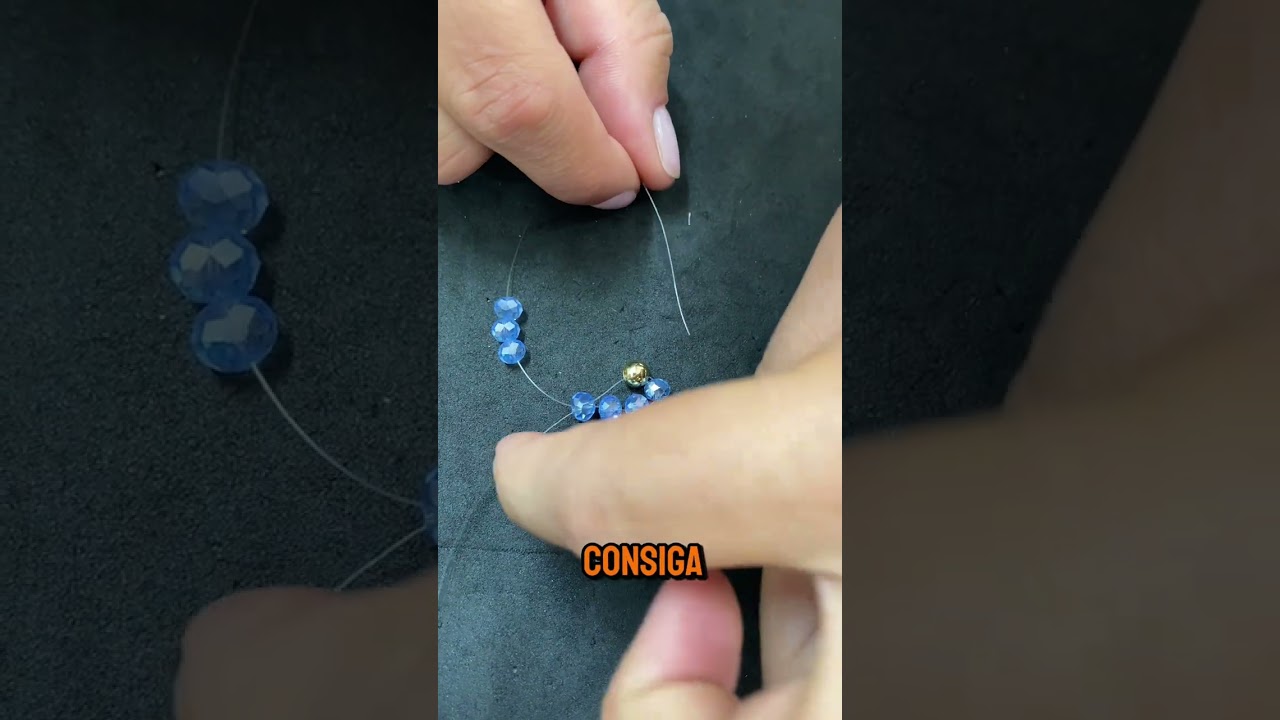 Aretes con dije de flor y cristal de murano. #tutorial #bisuteria
