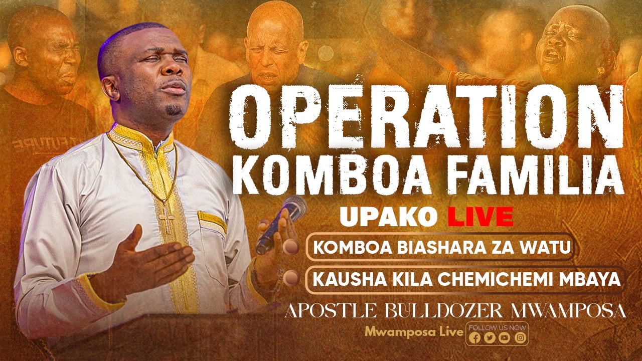 🔴#MWAMPOSA LIVE :  [28.03.2026 ]  OPERATION KOMBOA FAMILIA (MAOMBI 12) - MARUDIO