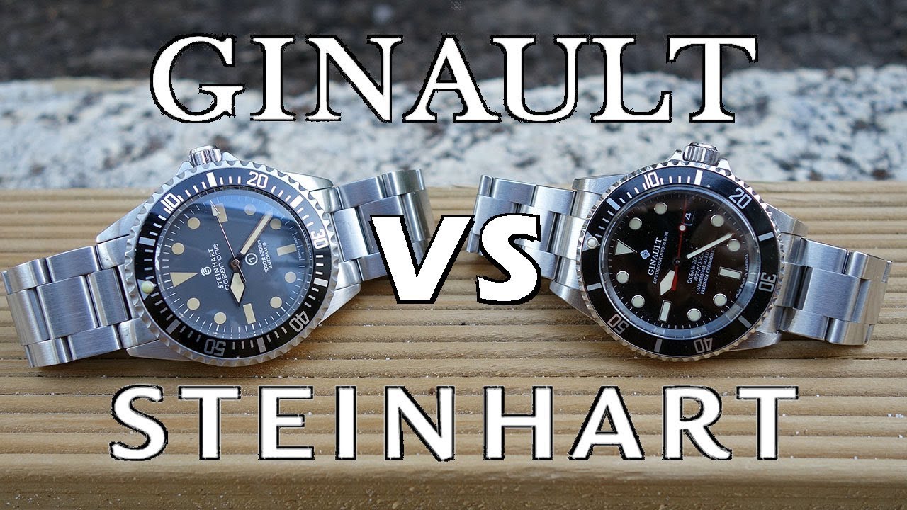 Automatic Dive Watch Duel: Steinhart OVM vs Ginault Ocean Rover Date - Perth WAtch #102