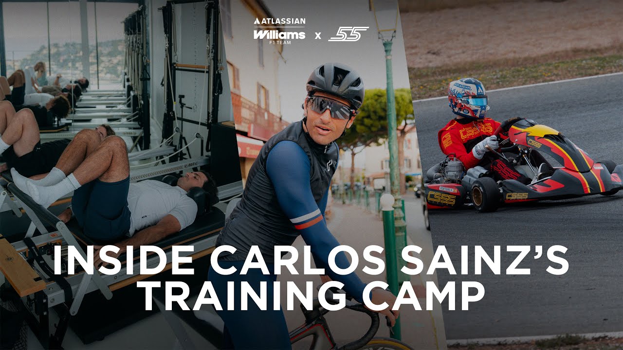 Behind the scenes with Carlos Sainz: TRAINING EDITION!