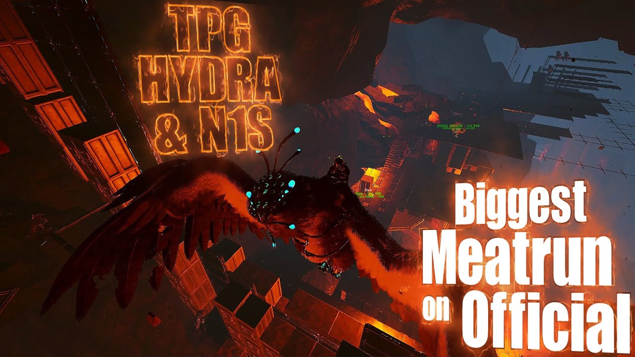 WIPING & MEATRUNNING THE VALGUERO 579 WYVERN TRENCH CAVE | Wiu Wiu/TPG | ARK Official PvP