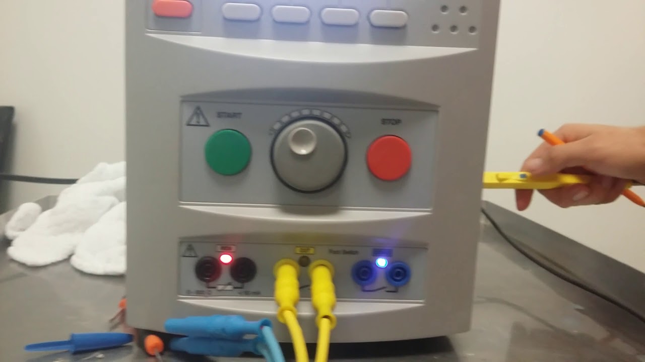Analizador de Electrocirugías Rigel Unitherm Parte 2