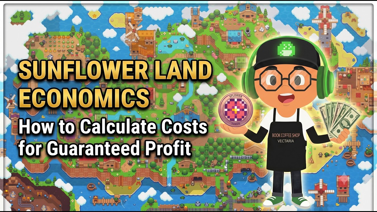 Sunflower Land Economics: How to Calculate Costs for Guaranteed Profit⼁#sunflowerland