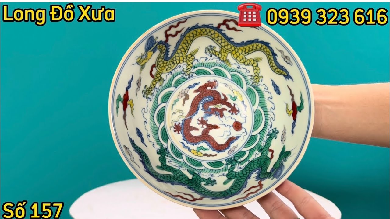 🌹🌹 Hồ Lô Tàu Song Long + Bát Tàu Tam Long + Bình Tống Tai Voi + Ngày 27/2/2026