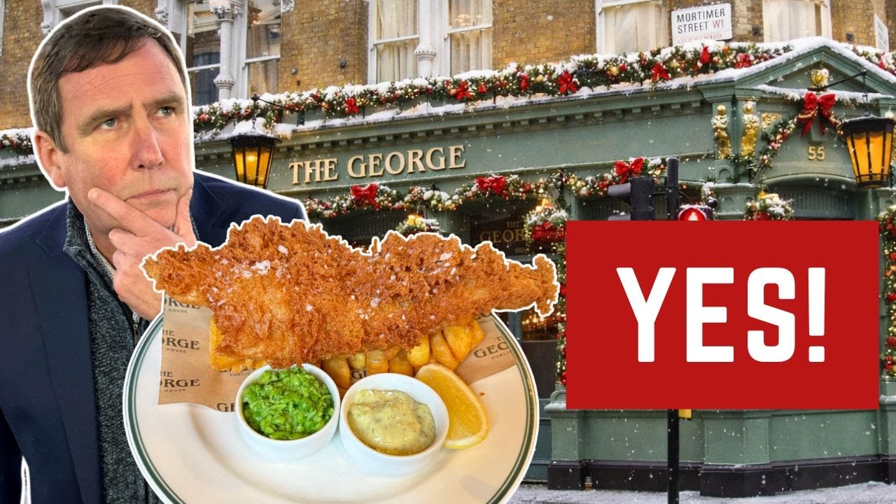 The Best Fish & Chips in London?! YES!!