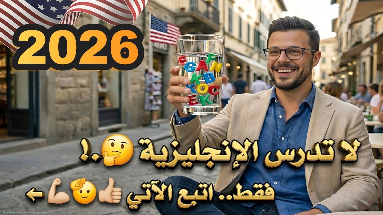 كيف في 2026 تتعلم اللغة الانجليزية بدون تعب بدون تعقيد؟ 😍 مع 