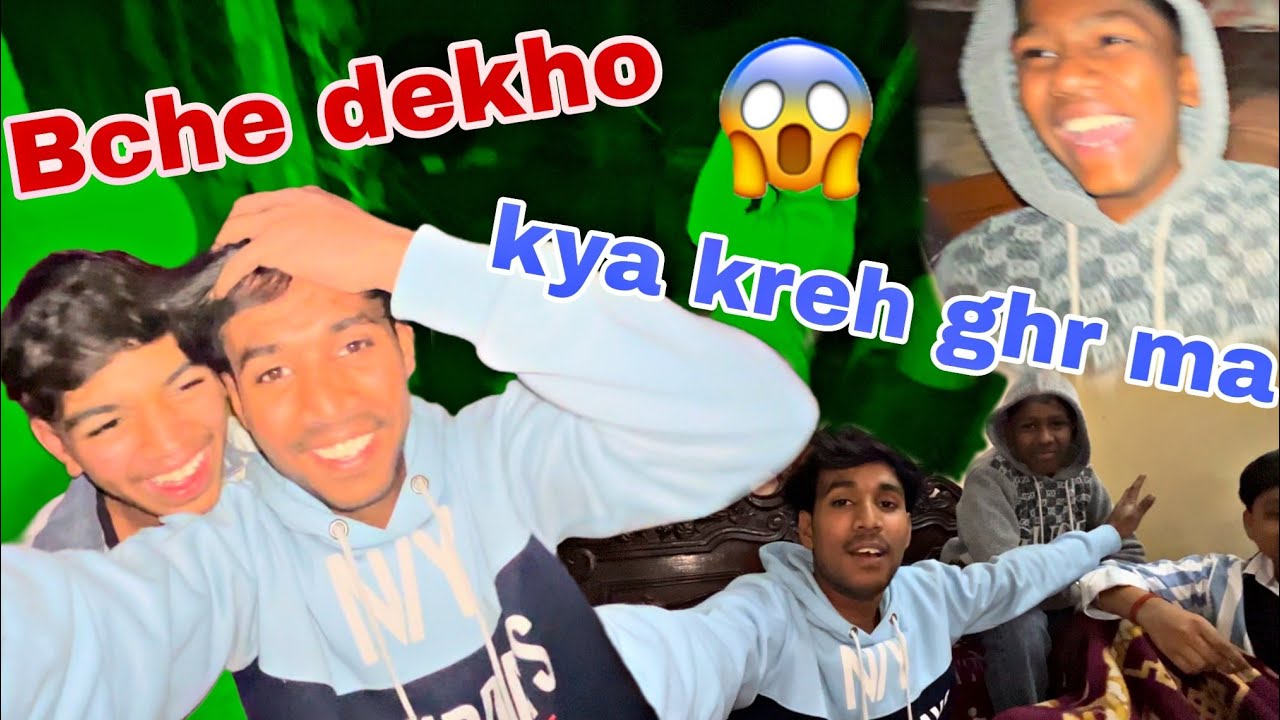 Bche dekho kya krre h ghr ma 😱(bchee time sa phele hore h bdeee😂