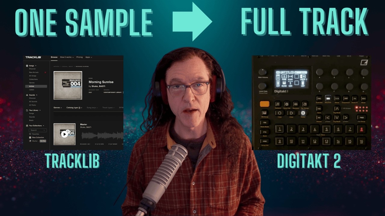 One Sample → Full Track  Digitakt 2 + Tracklib