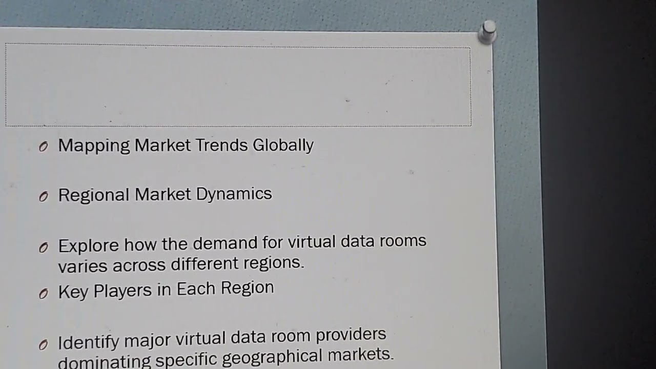 Decoding the Virtual Data Room Market Segmentation Analysis