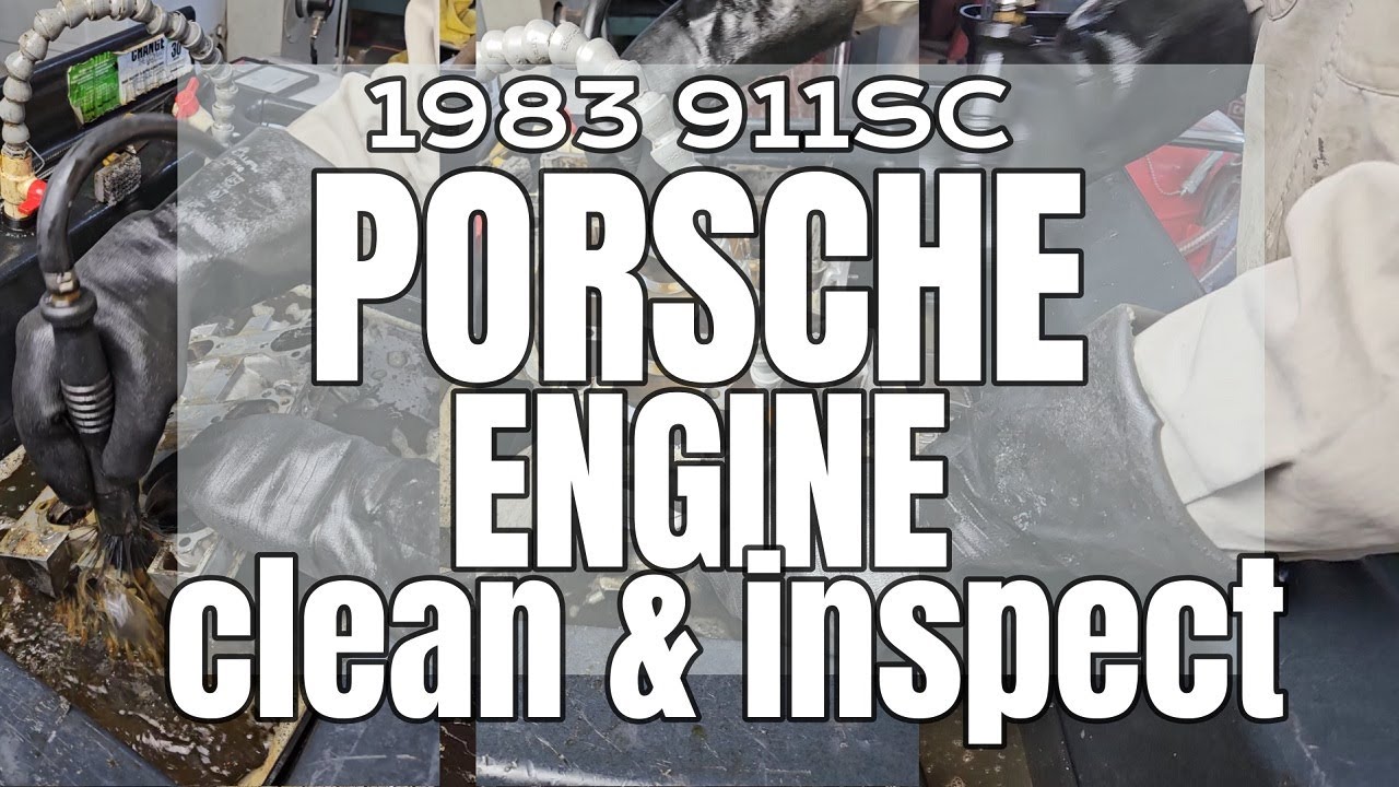 Porsche 1983 911SC Engine Clean and Inspect