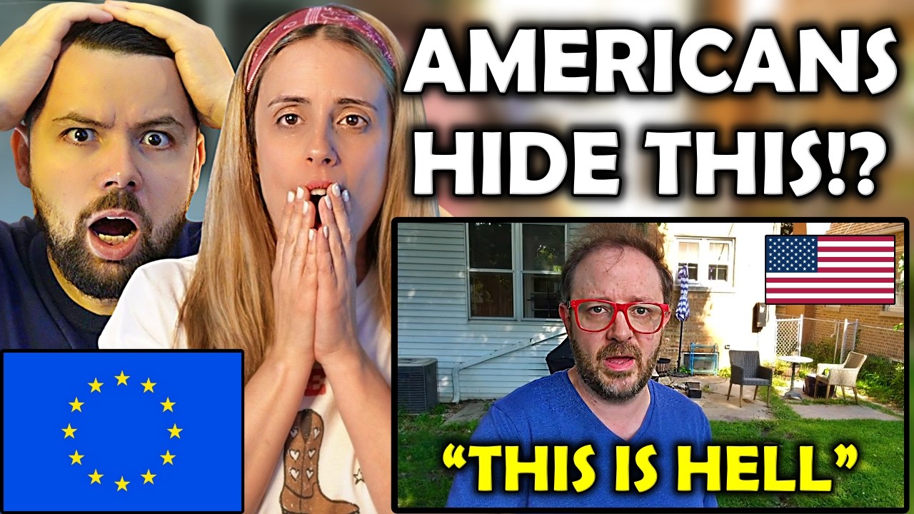 European Couple React to Comparing European and American Hot Weather