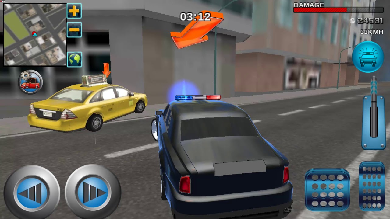 3D Cop Duty POLICE VS THIEF / Police Car Games / Android Gameplay FHD #3