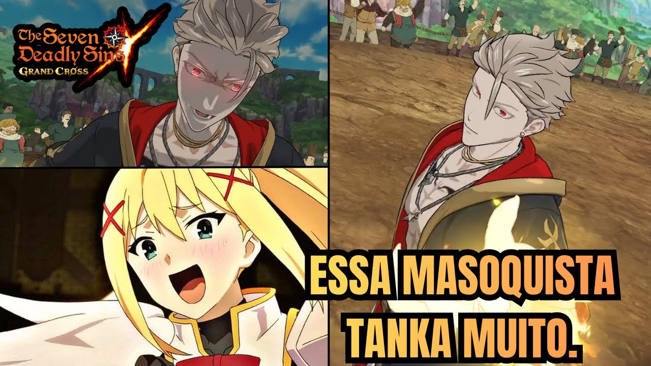 ESCUDO INQUEBRÁVEL! 💪 MAZINO E DARKNESS DESTRUEM NO PVP | THE SEVEN DEADLY SINS: GRAND CROSS