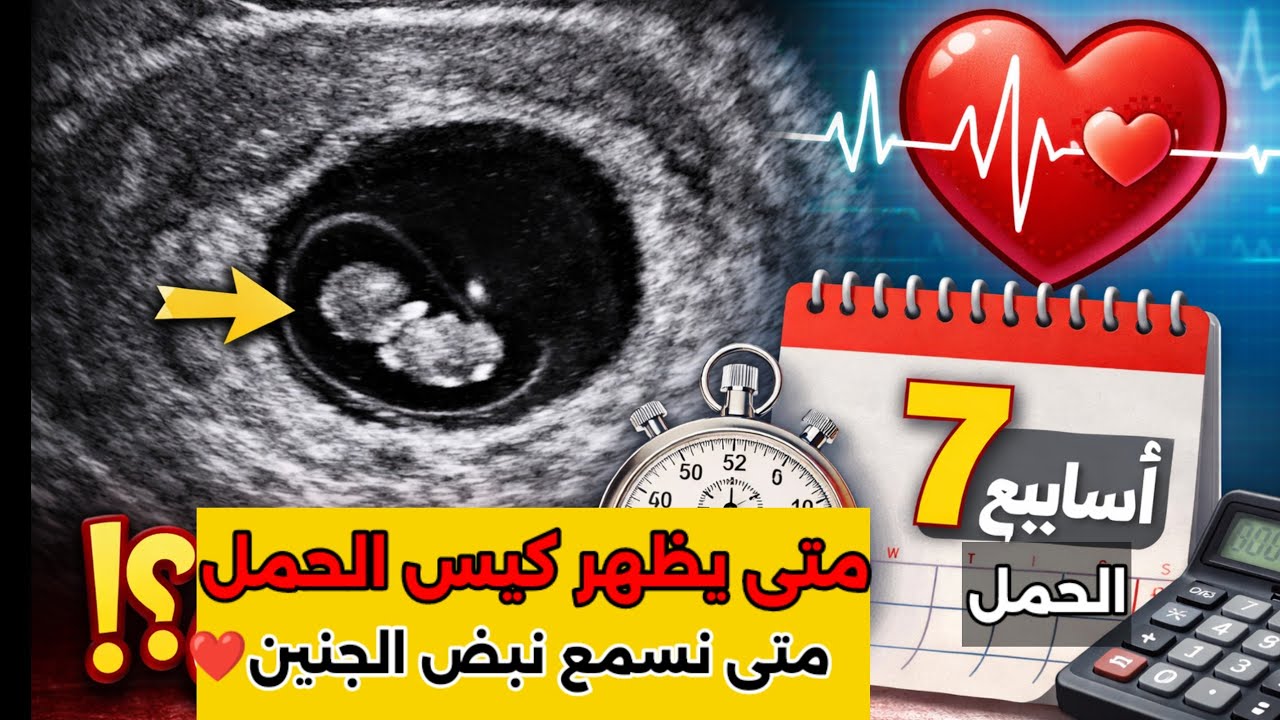 الحل النهائي لقلق بداية الحمل! متى يظهر كيس الحمل ومتى تسمعين نبض طفلك؟
