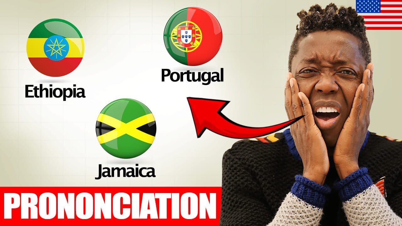 Noms de Pays Difficiles à Prononcer en Anglais