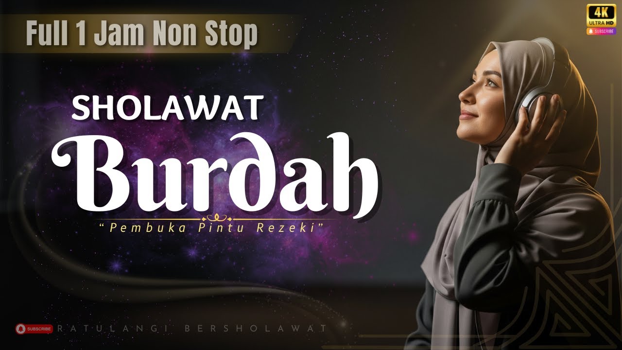 Sholawat BURDAH Full 1 JAM -  Lengkap Arab Latin & Terjemahan | VIRAL ‼️Paling Merdu di 2025