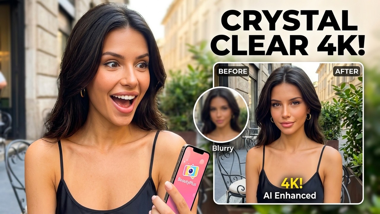 AI Upscaler: Blurry to Crystal Clear 4K | How to Upscale an Image to 4K?