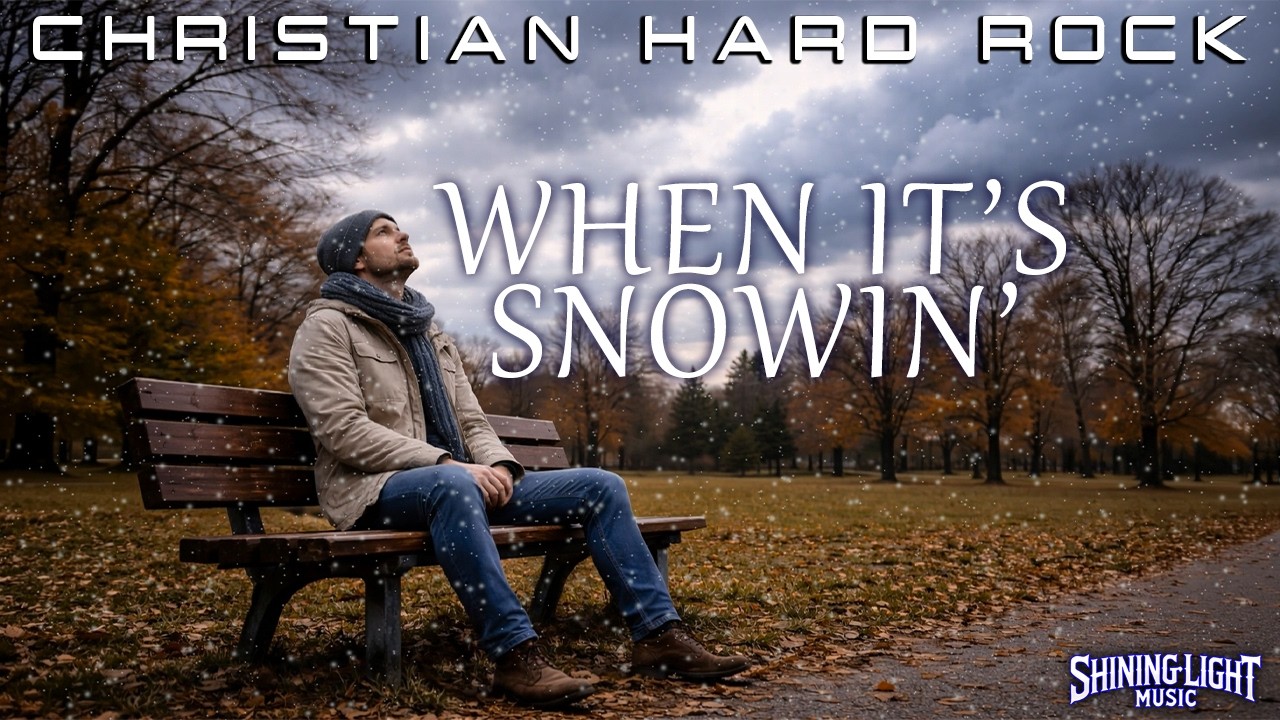 Shining Light Music - When It's Snowin' (Lyric Video) | Christian Hard Rock