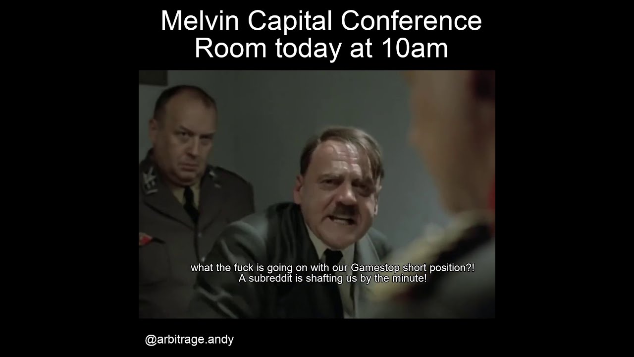 Melvin Capital War Room - Gamestop Squeeze