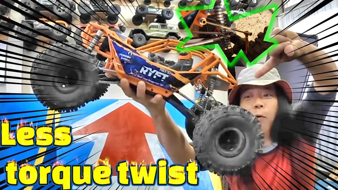 Significantly reduced torque twist of axial Ryft！