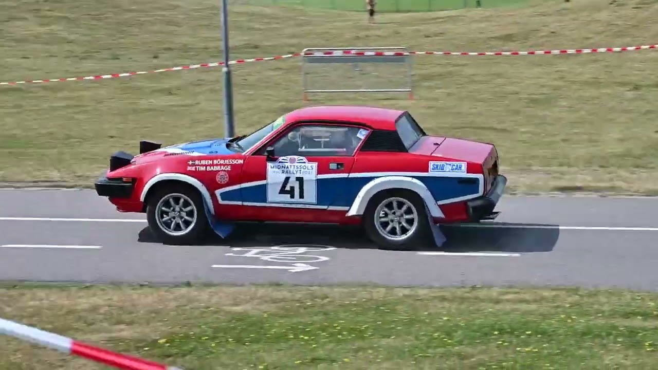 MSR 2023 - SS 1 del 1 med Stig Blomqvist i en Porsche 911 Dakar som förbil, samt bil 1-59