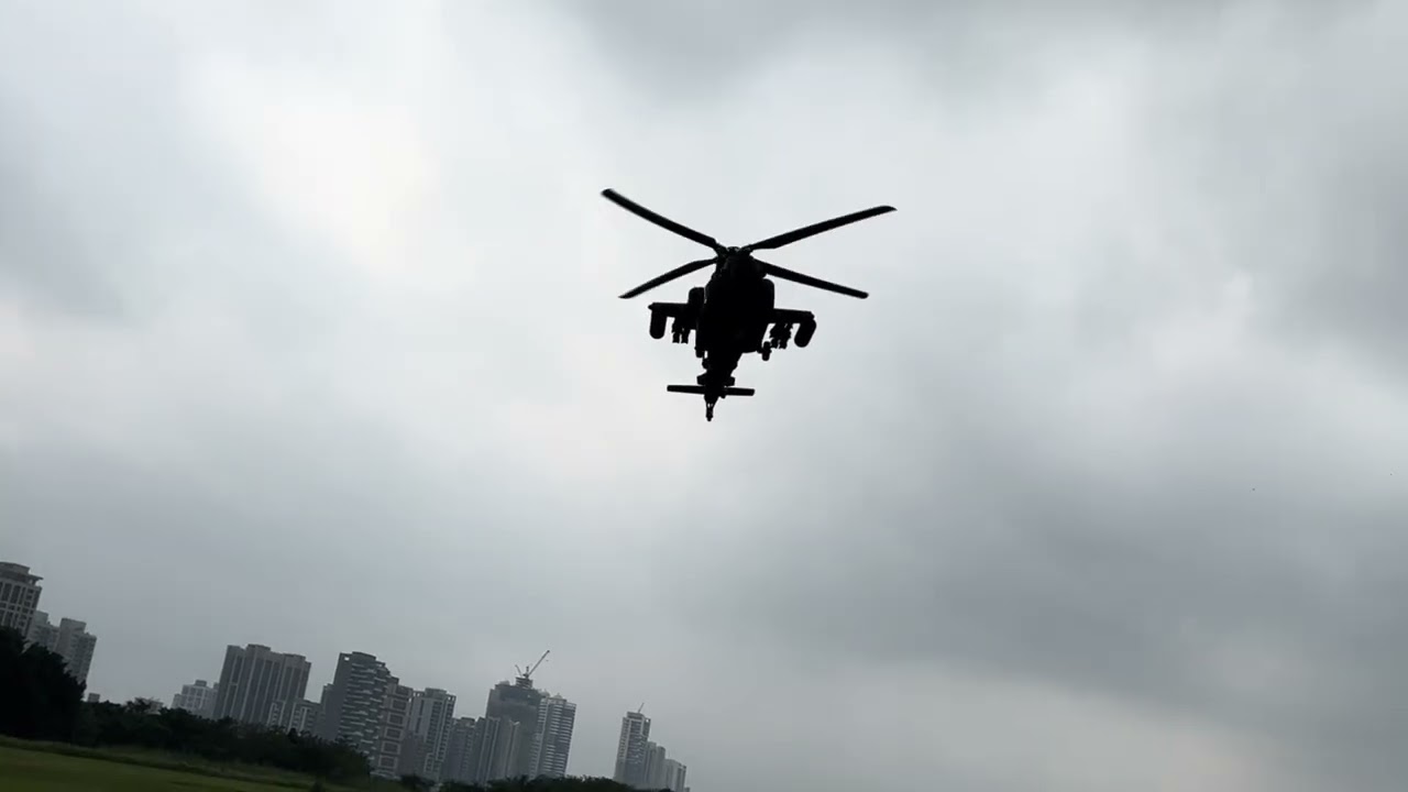 AH-64D阿帕契武裝直升機飛行250級3D列印