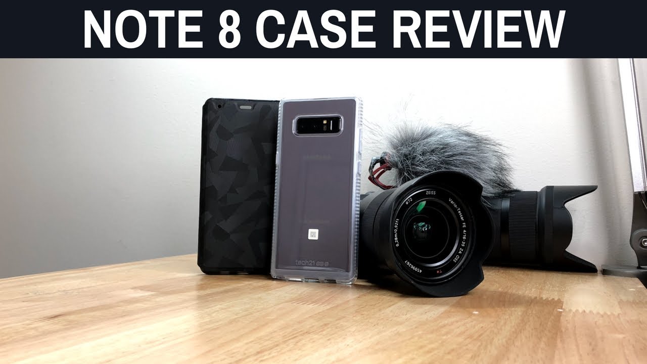 Samsung Galaxy Note 8 Case Review: Tech21
