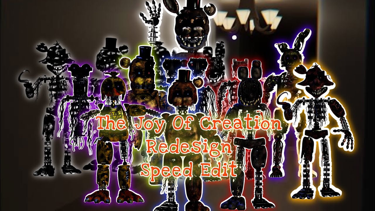 The Joy Of Creation Redesign Speed Edit