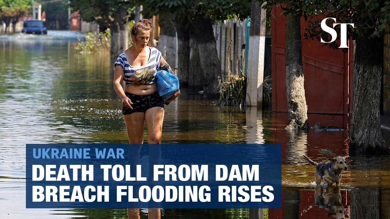 Death toll rises in floods after Ukraine dam breach