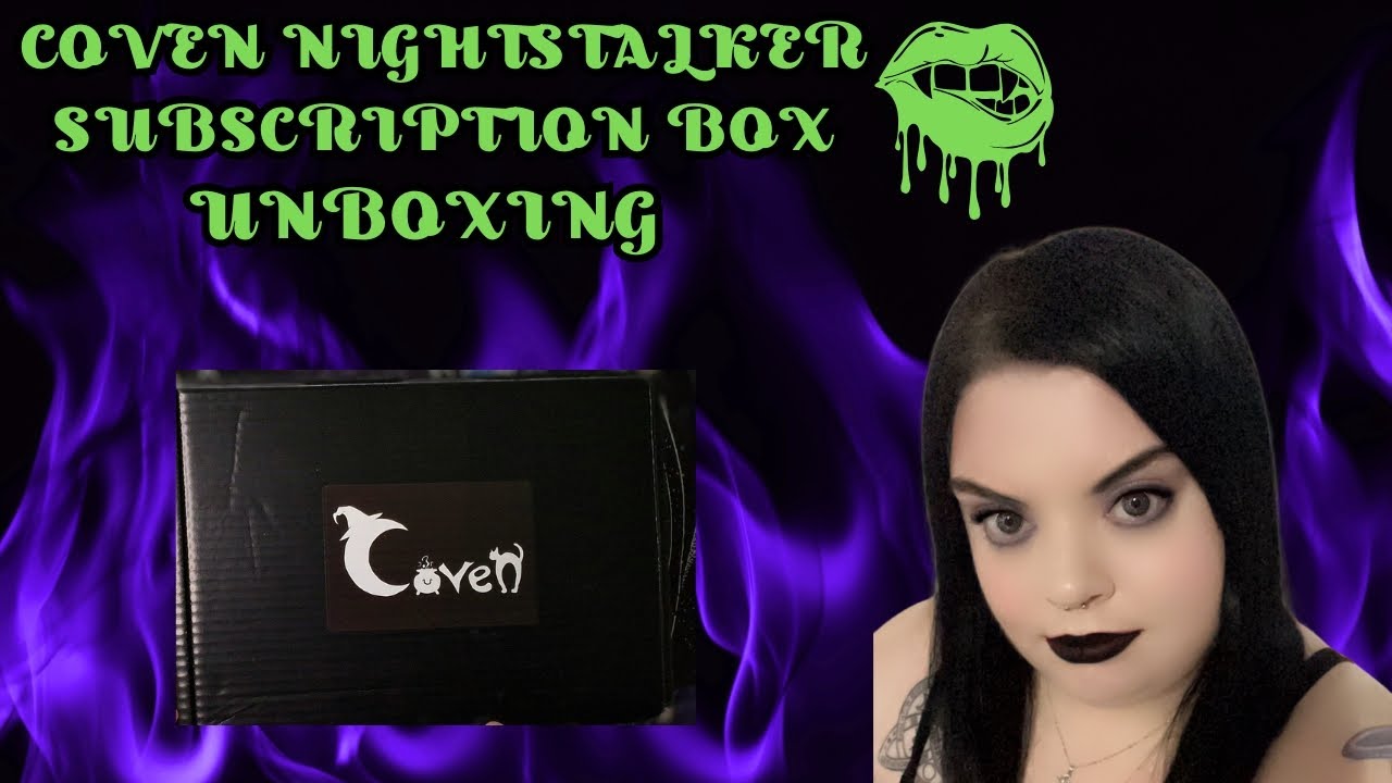 🖤 Coven Subscription Box Unboxing: Night Stalker Edition 🖤
