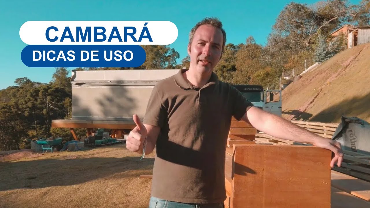 Cambar&aacute;: Dicas de uso na constru&ccedil;&atilde;o civil