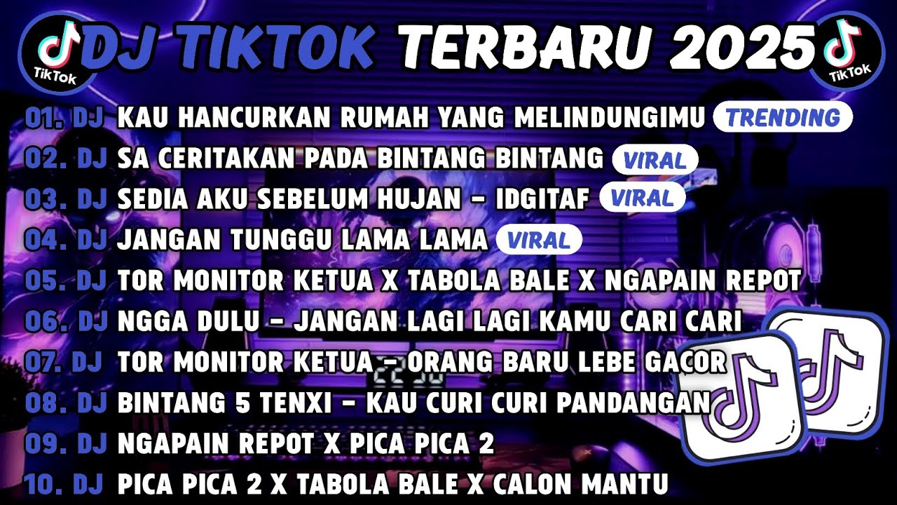 DJ TIKTOK TERBARU 2025🎵DJ KAU HANCURKAN RUMAH YANG MELINDUNGIMU🎵DJ SA CERITAKAN PADA BINTANG BINTANG